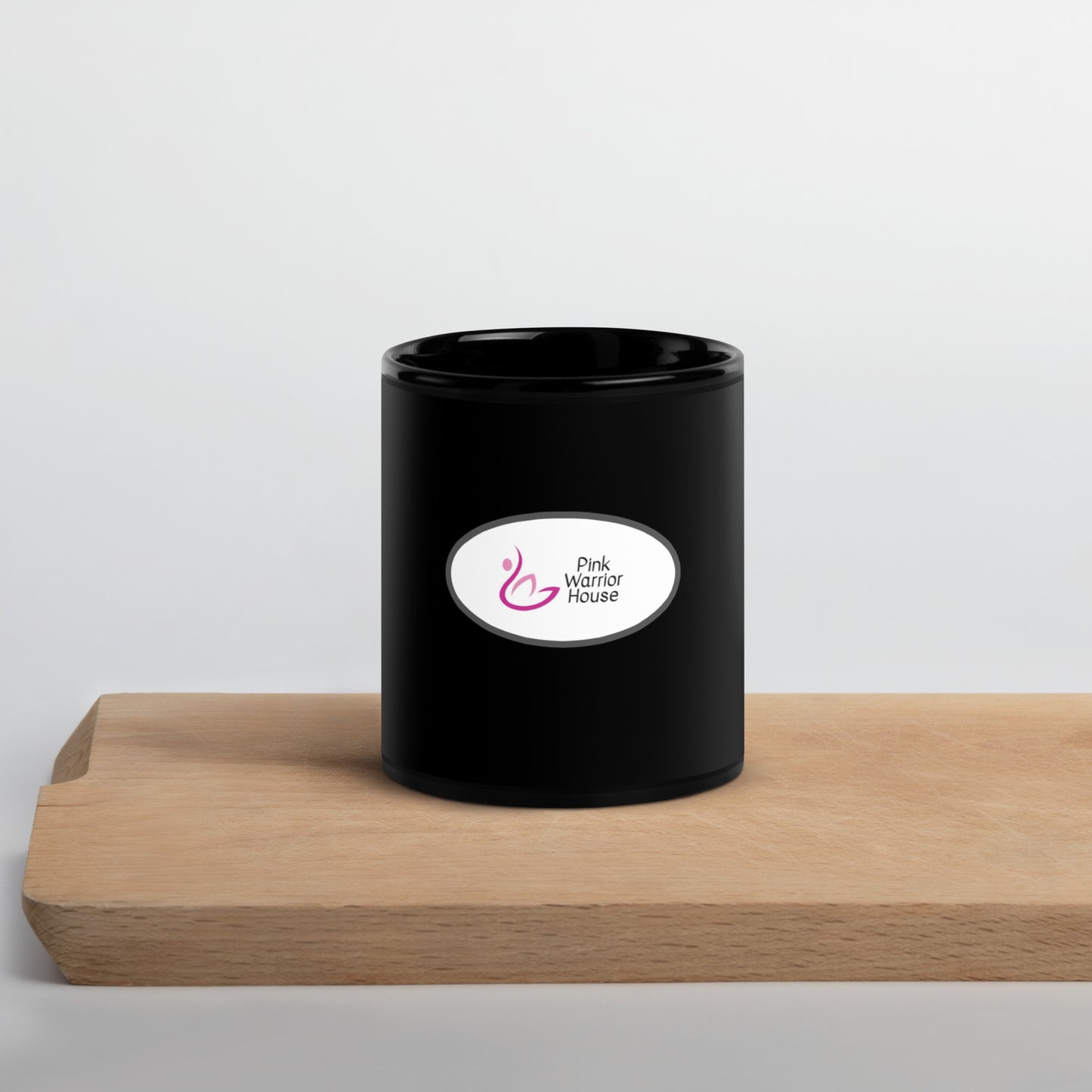 Black Glossy Mug