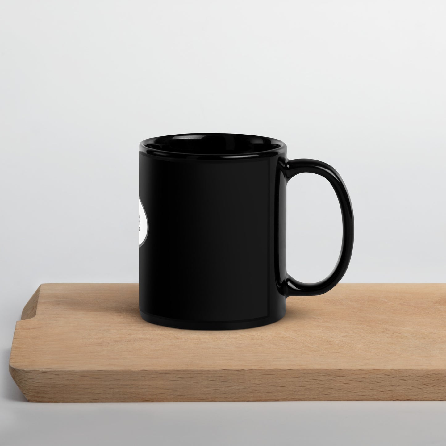 Black Glossy Mug