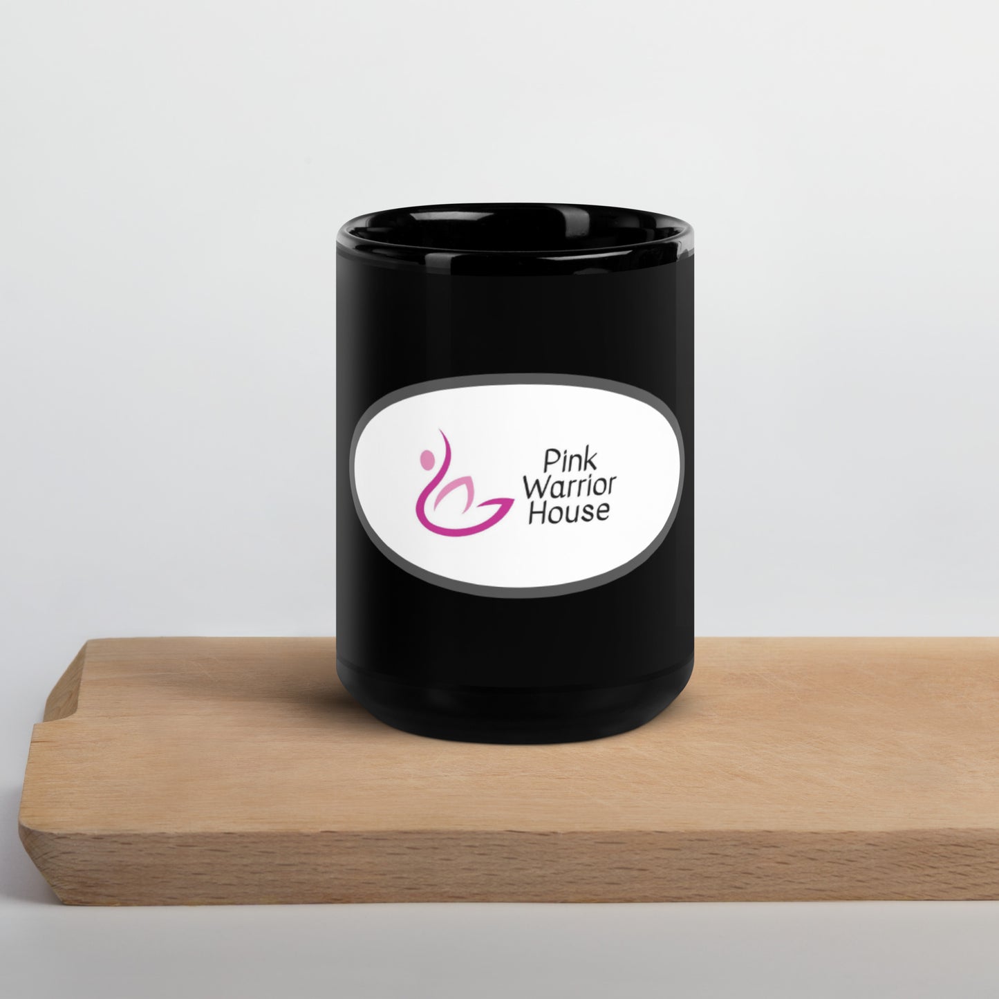 Black Glossy Mug