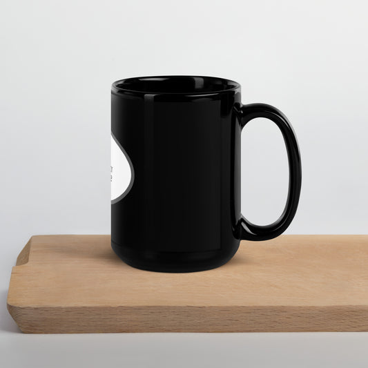 Black Glossy Mug